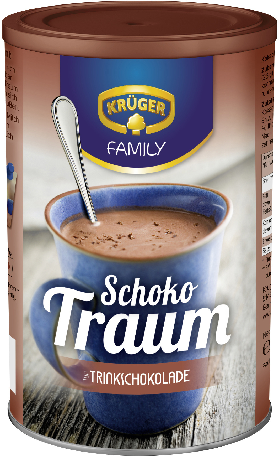 4052700079899 - Family Schoko Traum Dose Trinkschokolade 250g