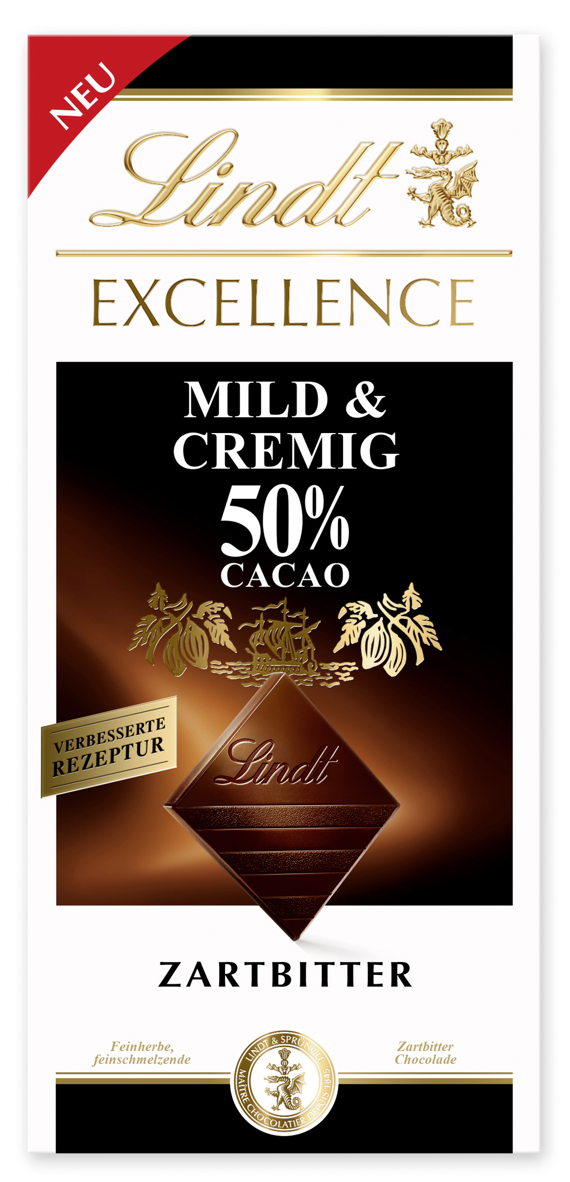 4000539113185 - Excellence 50% Mild &  Cremig Zartbitter 100g