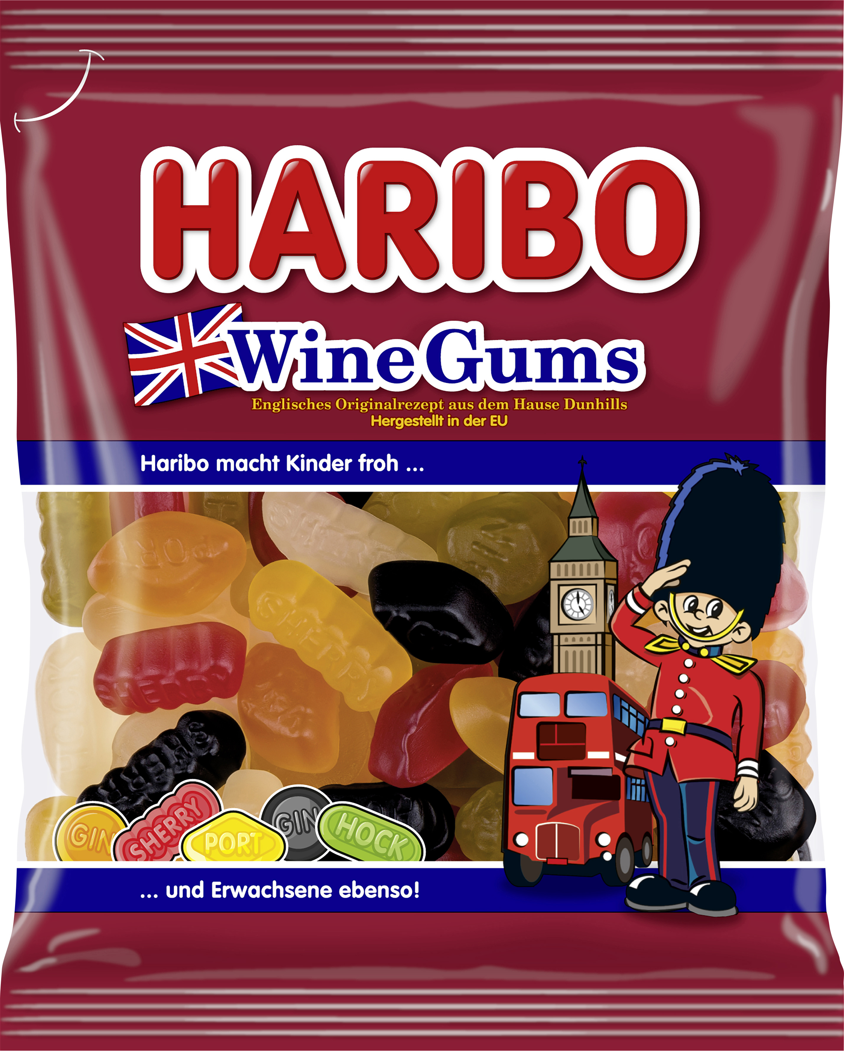 4001686329849 - Wine Gums 175g