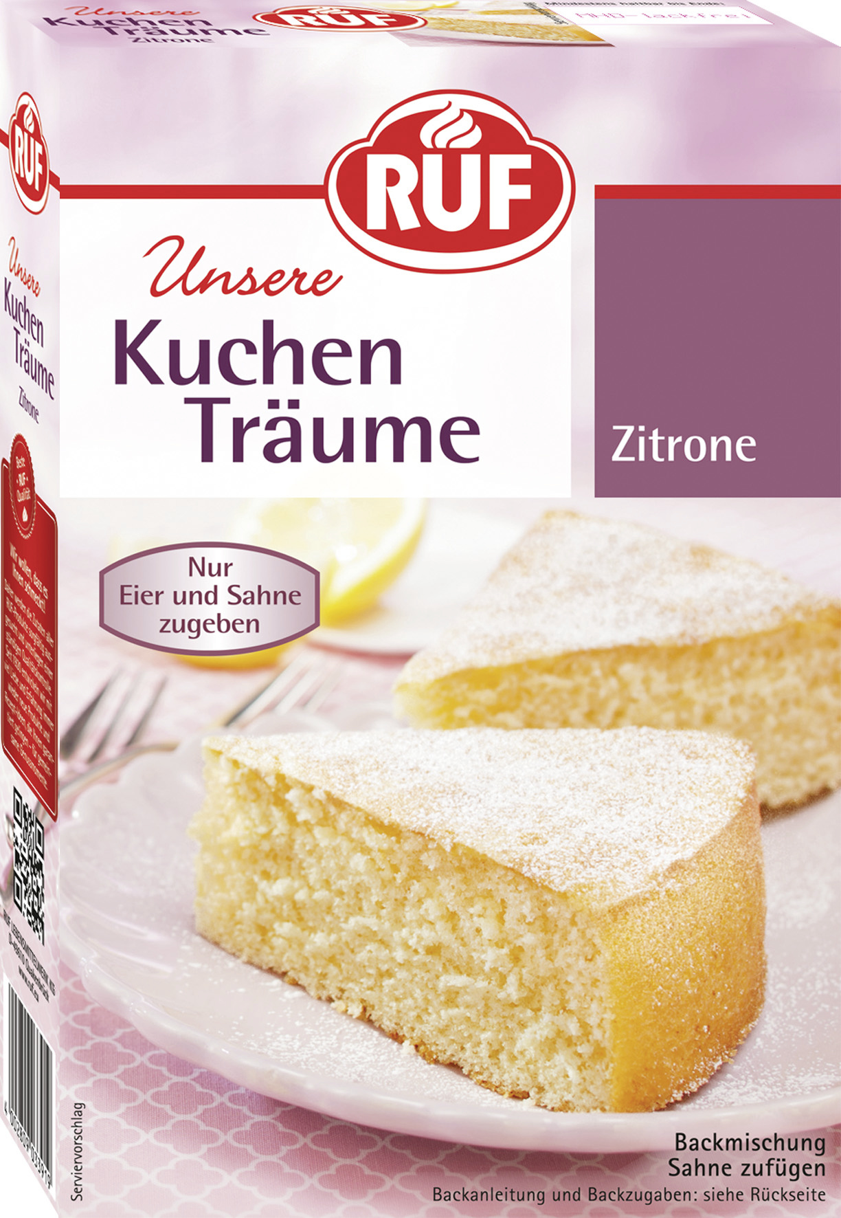 Ruf Kuchen Träume Zitrone Backmischung 425g