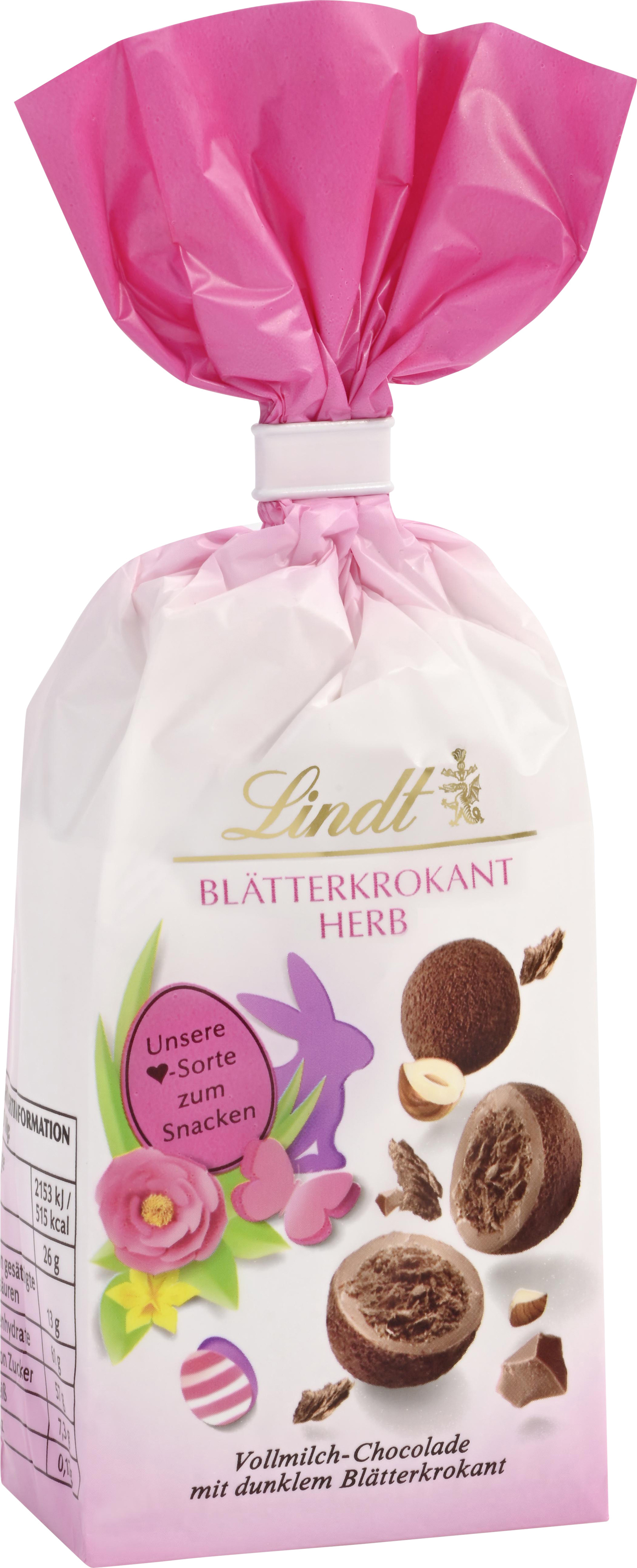 Lindt Blätterkrokant herb 100g