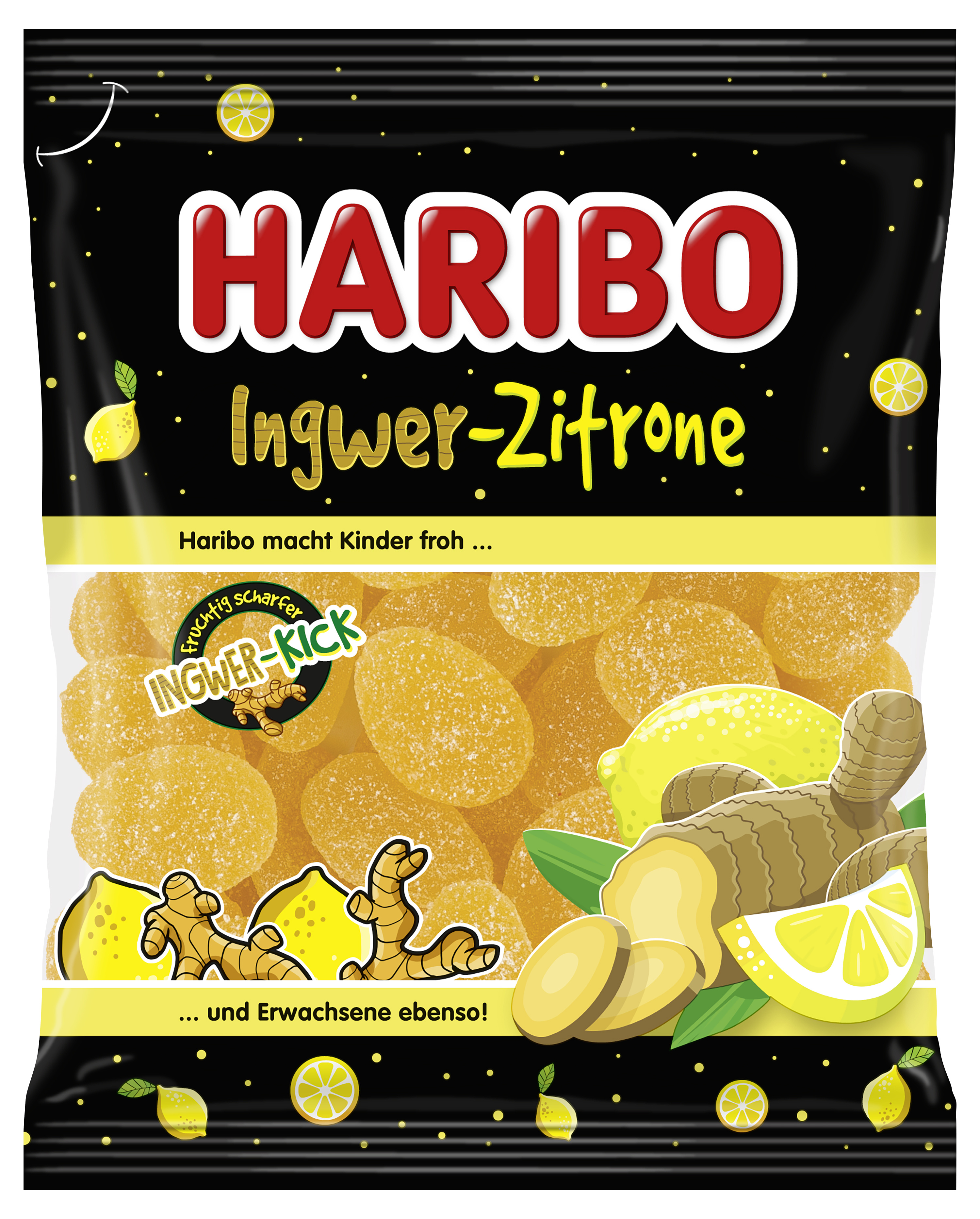 9002975378895 - HARIBO  Ingwer Zitrone Fruchtgummi 1600 g