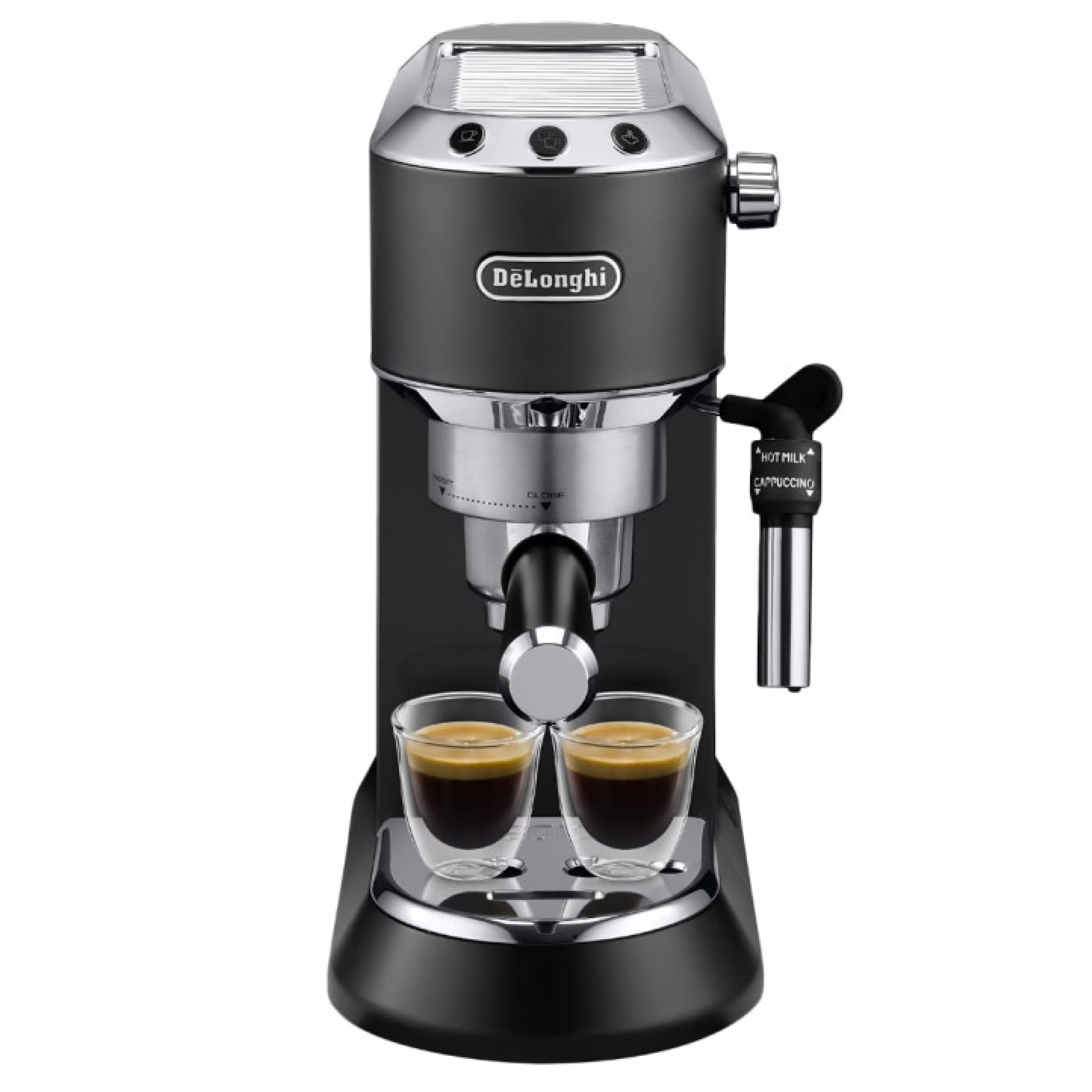 De’Longhi Siebträgermaschine EC685.BK Dedica Style schwarz matt