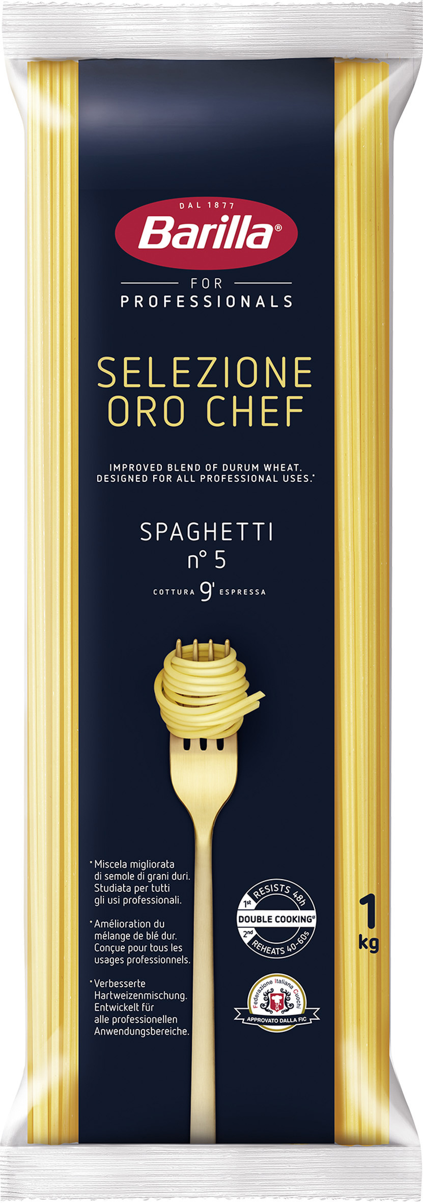 8076809527941 - Spaghetti Selezione Oro Chef Nr 5 1kg