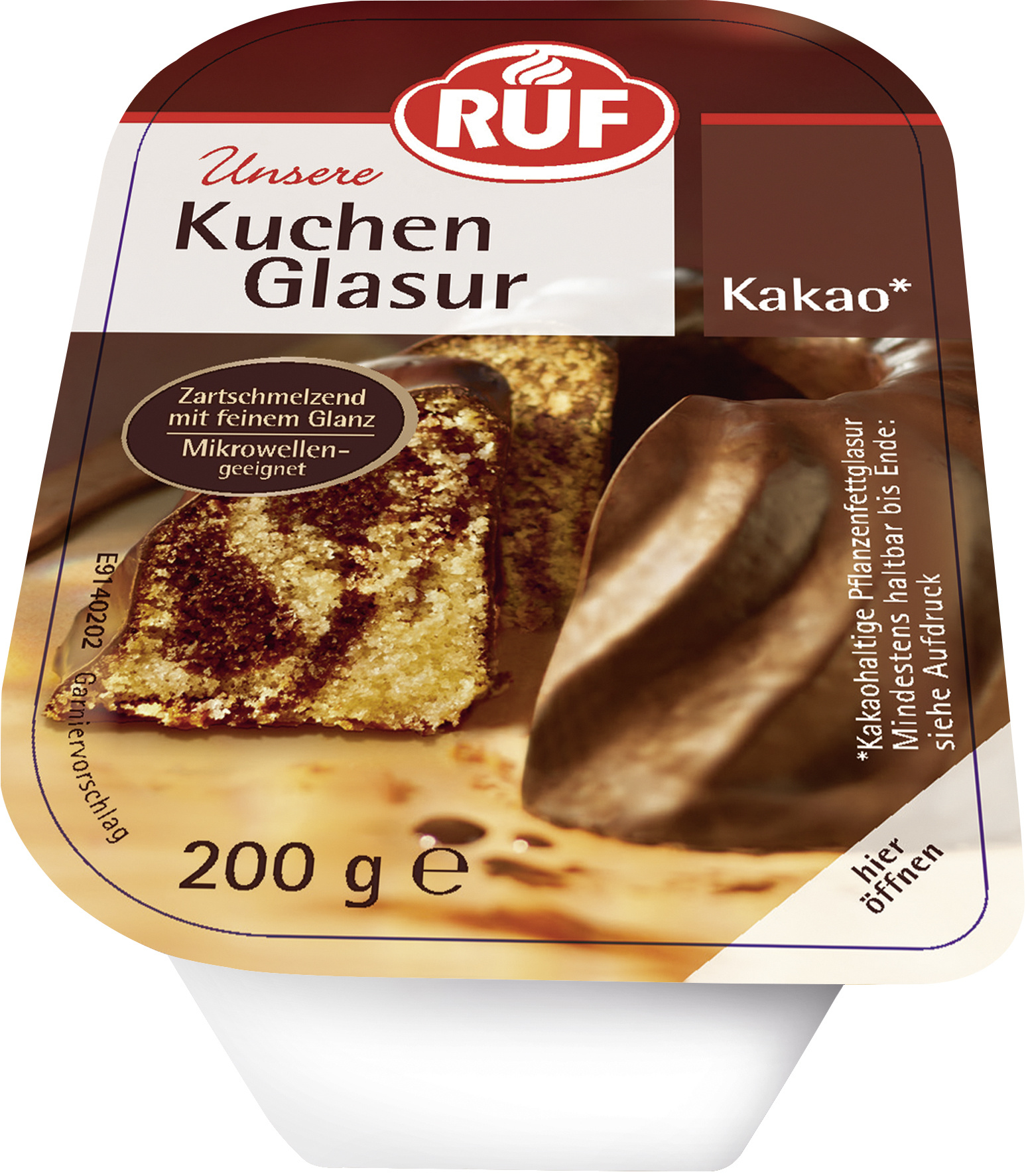 Ruf Kuchenglasur Kakao 200g